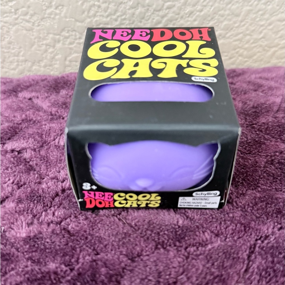 NeeCool Doh Cats Squishy Cat - Purple